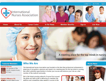 Tablet Screenshot of inanurse.com